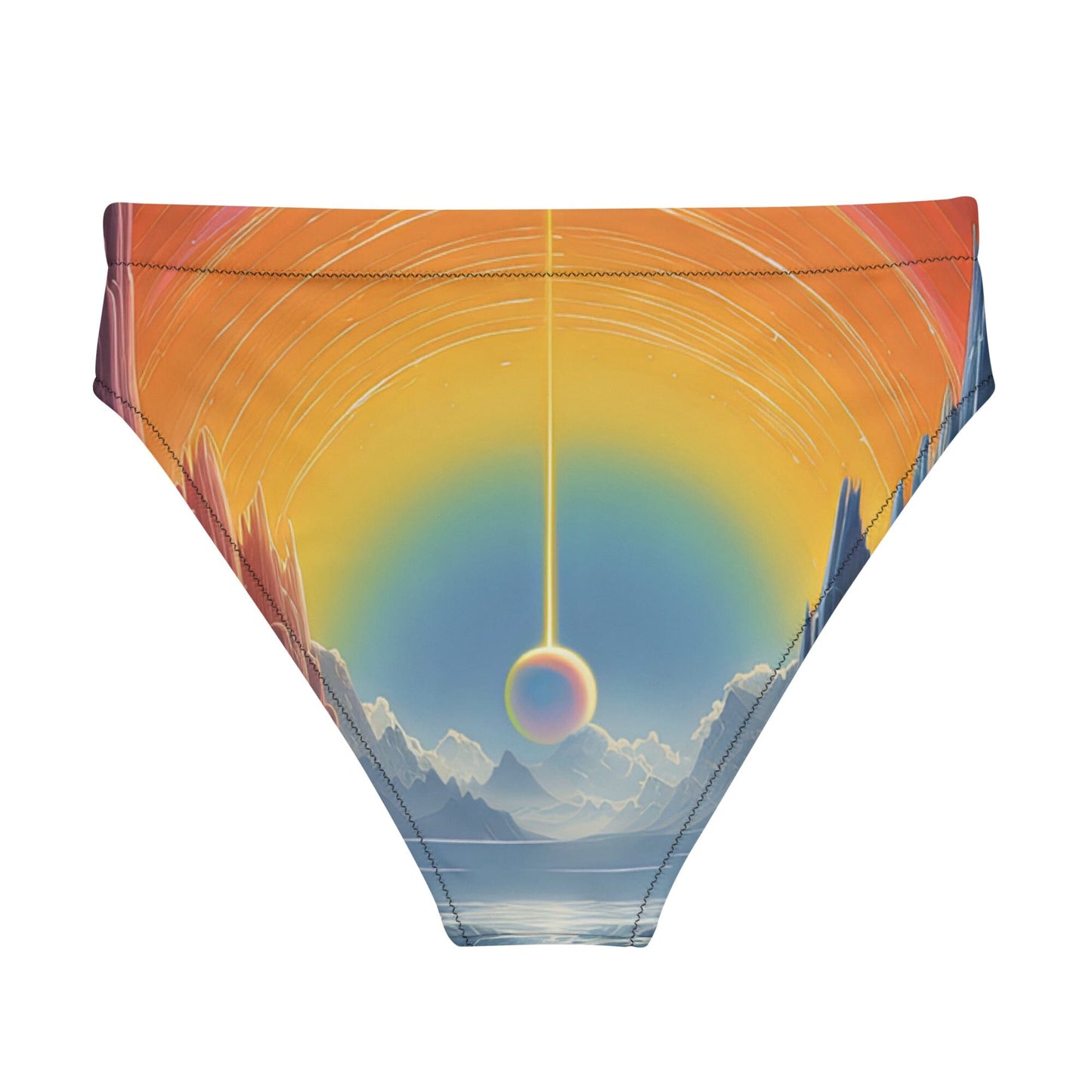 Rave Pop Frontier High-Waisted Bikini Bottom PLURTHLINGS