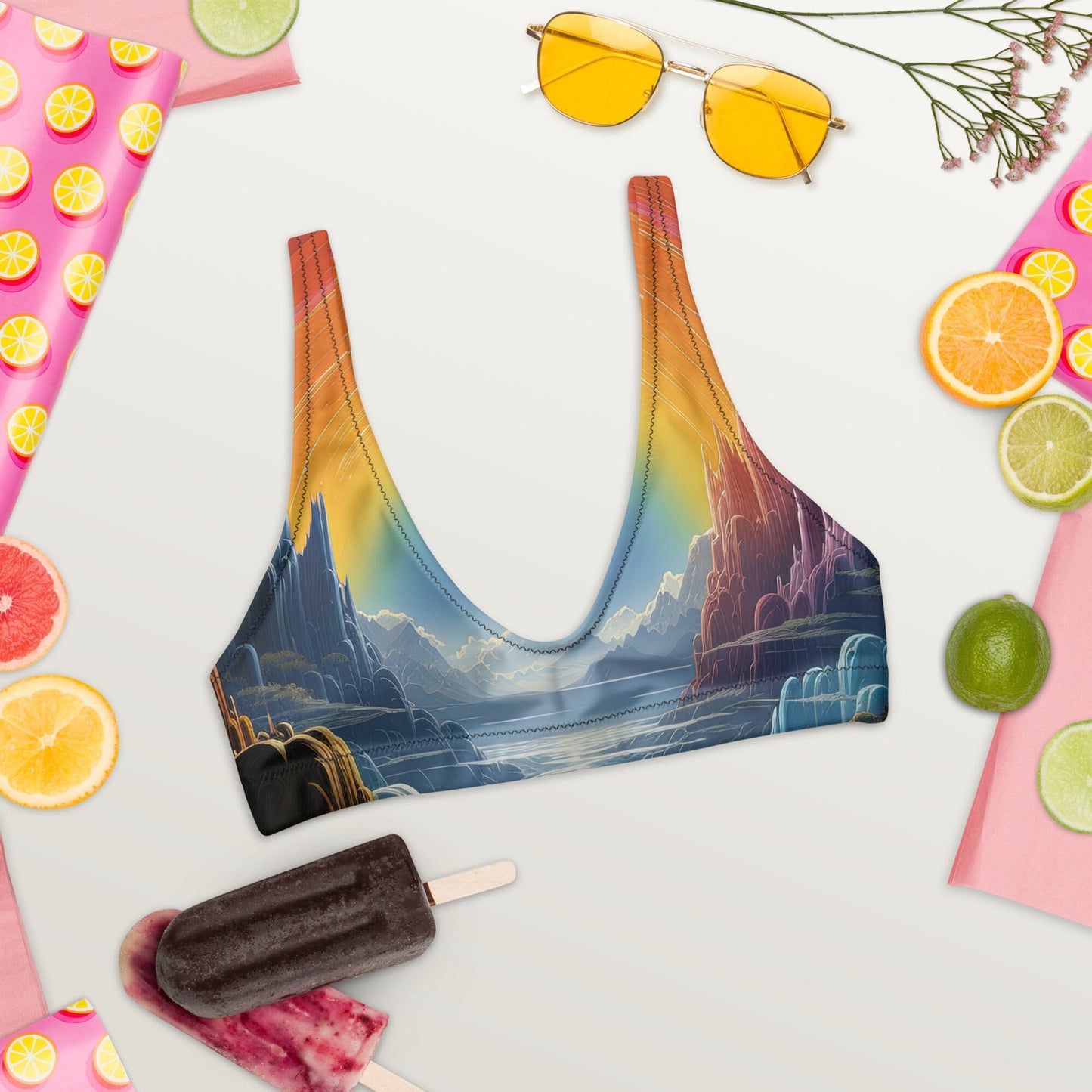 Rave Pop Frontier Padded Bikini Top PLURTHLINGS