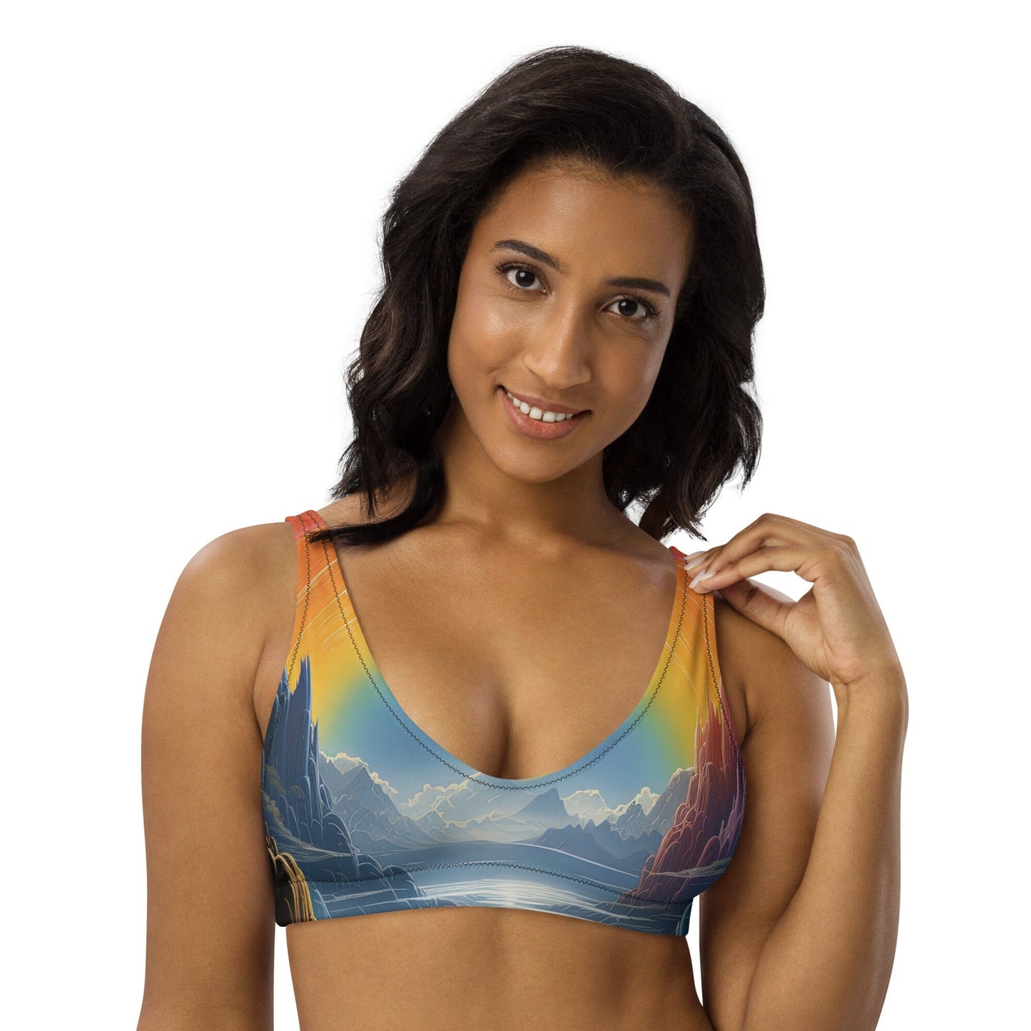 Rave Pop Frontier Padded Bikini Top PLURTHLINGS