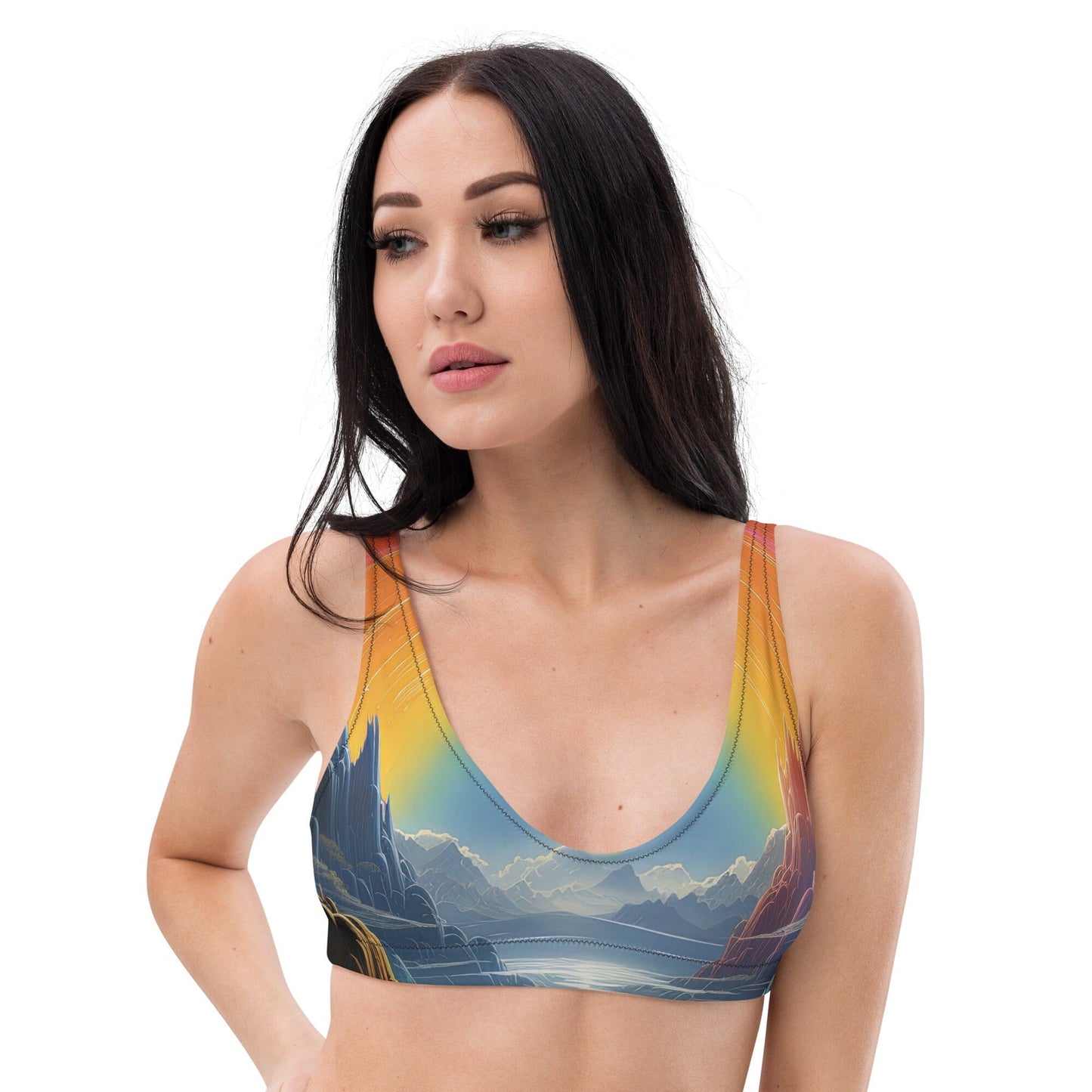 Rave Pop Frontier Padded Bikini Top PLURTHLINGS