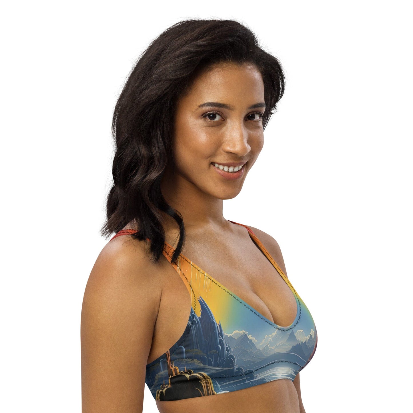 Rave Pop Frontier Padded Bikini Top PLURTHLINGS