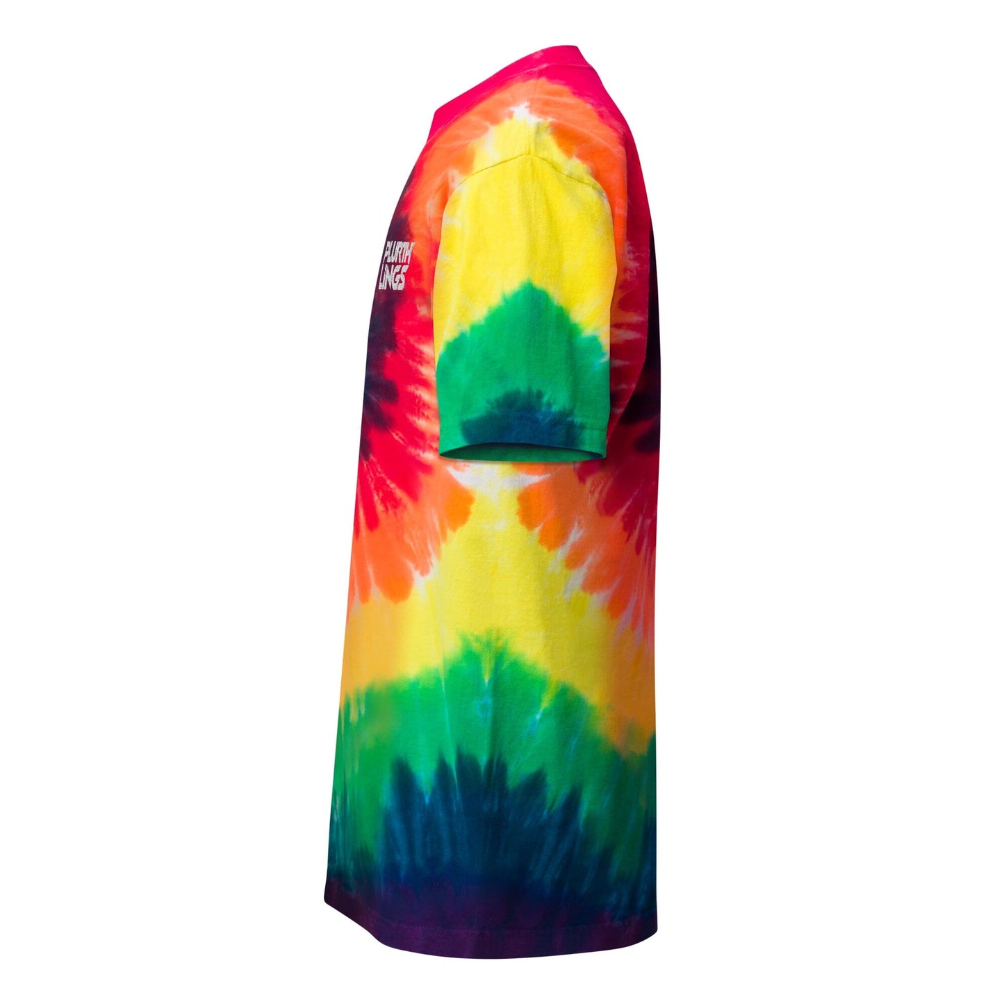 Plurthlings Logo Oversized Tie-Dye T-Shirt PLURTHLINGS