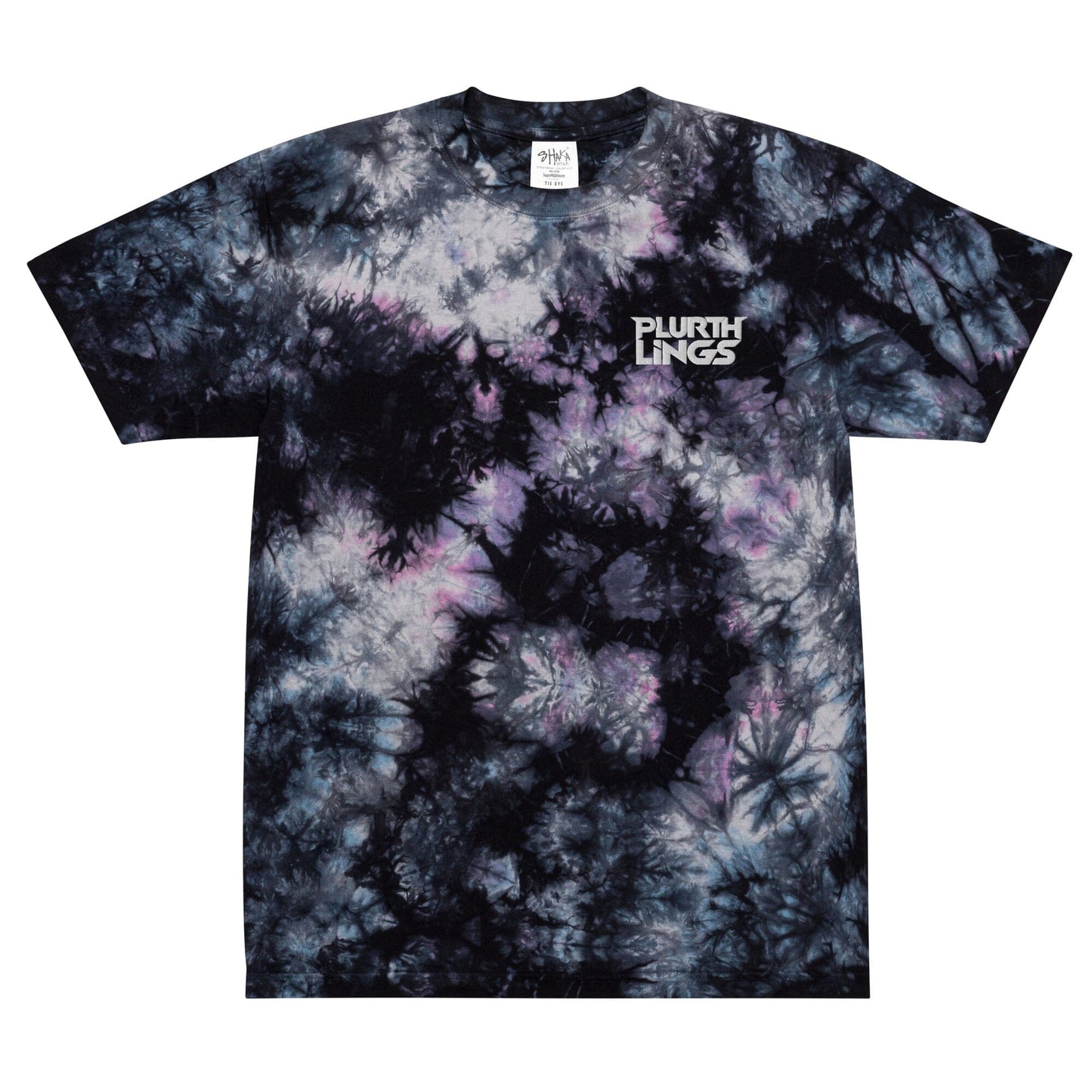 Plurthlings Logo Oversized Tie-Dye T-Shirt PLURTHLINGS