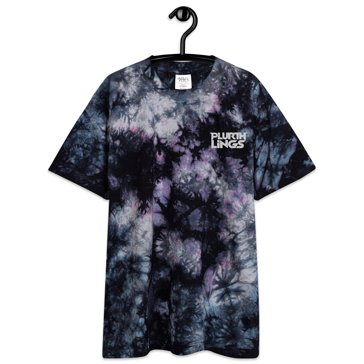 Plurthlings Logo Oversized Tie-Dye T-Shirt PLURTHLINGS