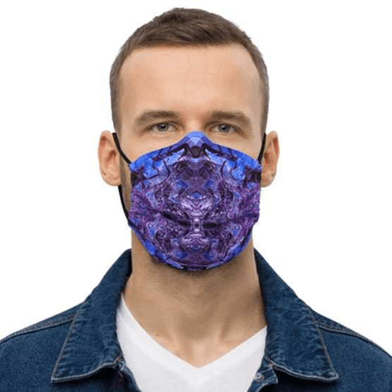 Faded City Face Covering PLURTHLINGS Face Mask