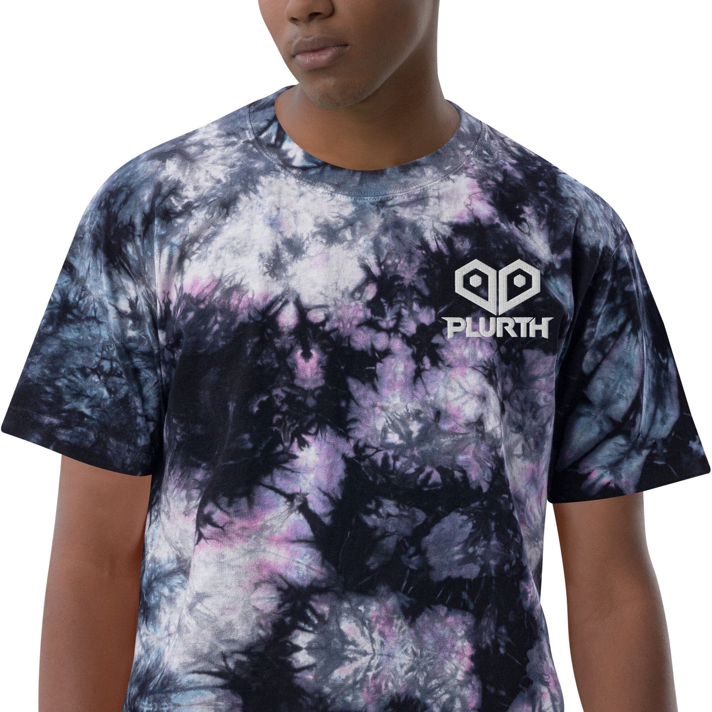 PLURTH Oversized Milky Way Tie-Dye T-Shirt PLURTHLINGS S