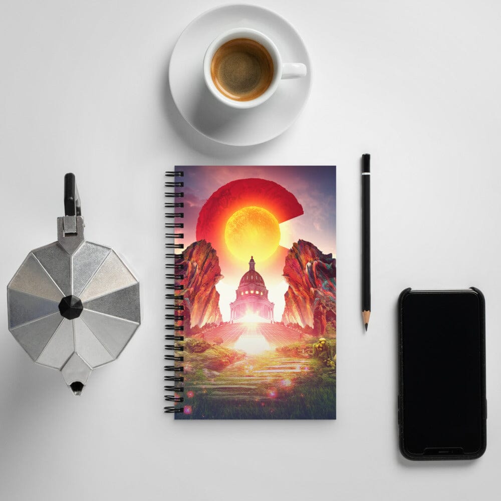 Colorado Techno Spiral Notebook PLURTHLINGS