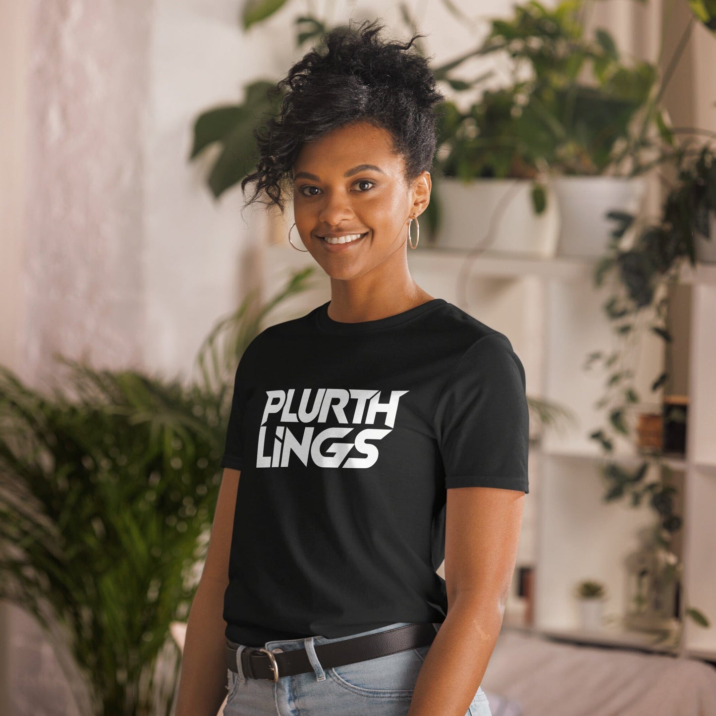 Plurthlings Logo Short-Sleeve Unisex T-Shirt PLURTHLINGS