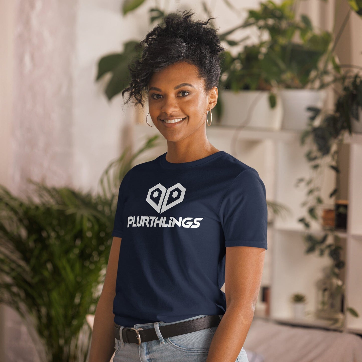 Plurthlings Heart Logo Short-Sleeve Unisex T-Shirt PLURTHLINGS