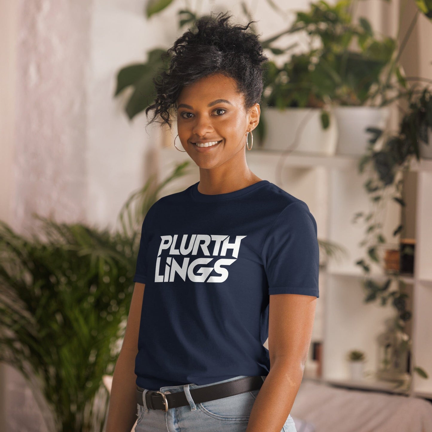 Plurthlings Logo Short-Sleeve Unisex T-Shirt PLURTHLINGS