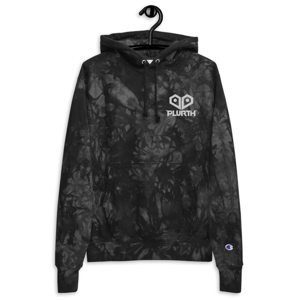 PLURTH Embroidered Logo Tie-Dye Hoodie PLURTHLINGS 