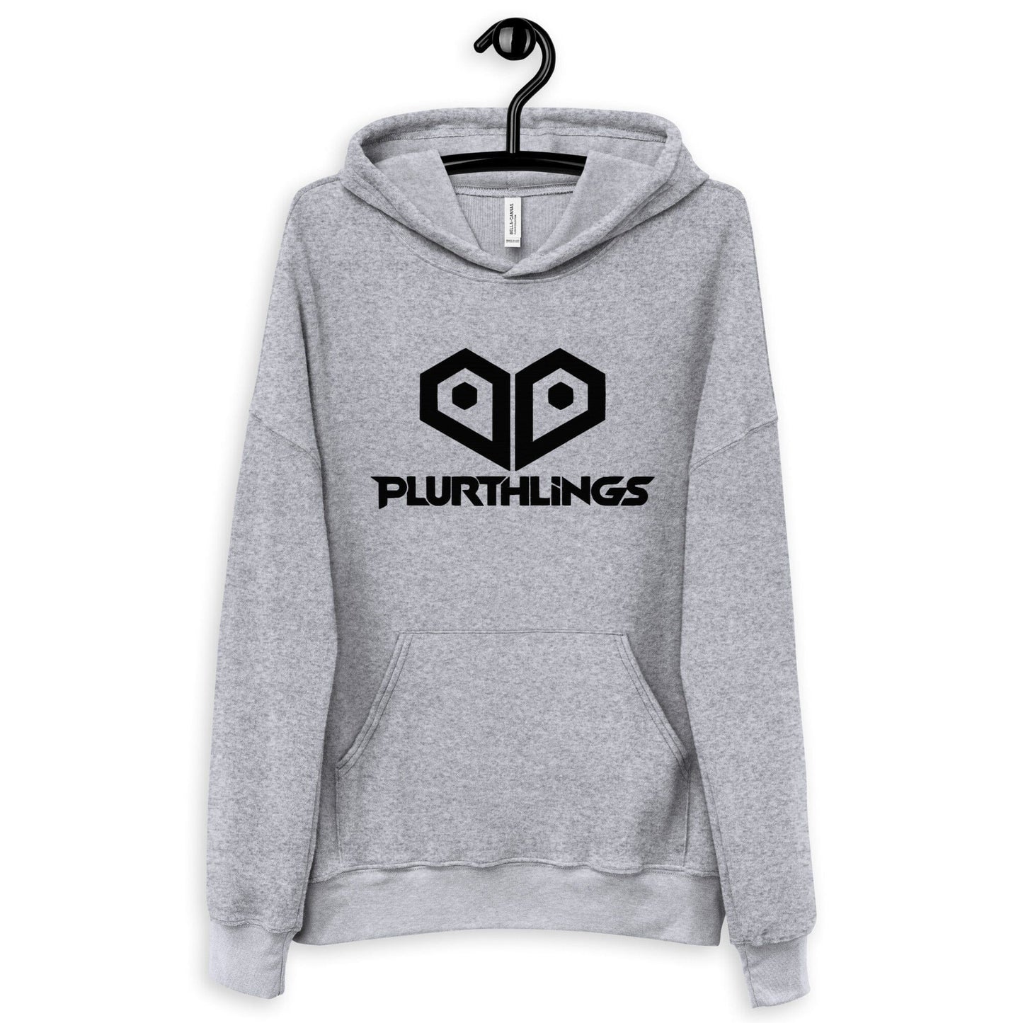 Plurthlings Embroidered Heart Eco-Sueded Fleece Hoodie PLURTHLINGS