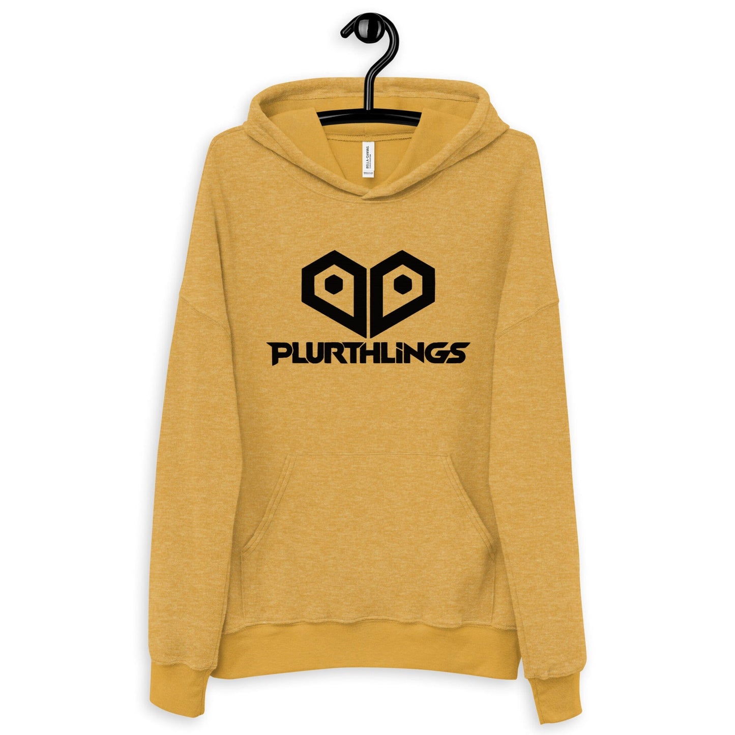 Plurthlings Embroidered Heart Eco-Sueded Fleece Hoodie PLURTHLINGS