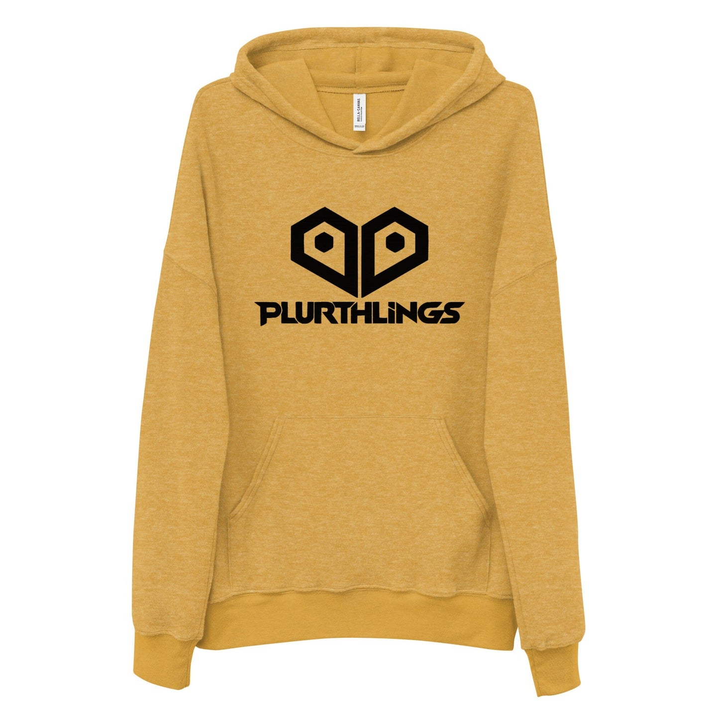 Plurthlings Embroidered Heart Eco-Sueded Fleece Hoodie PLURTHLINGS