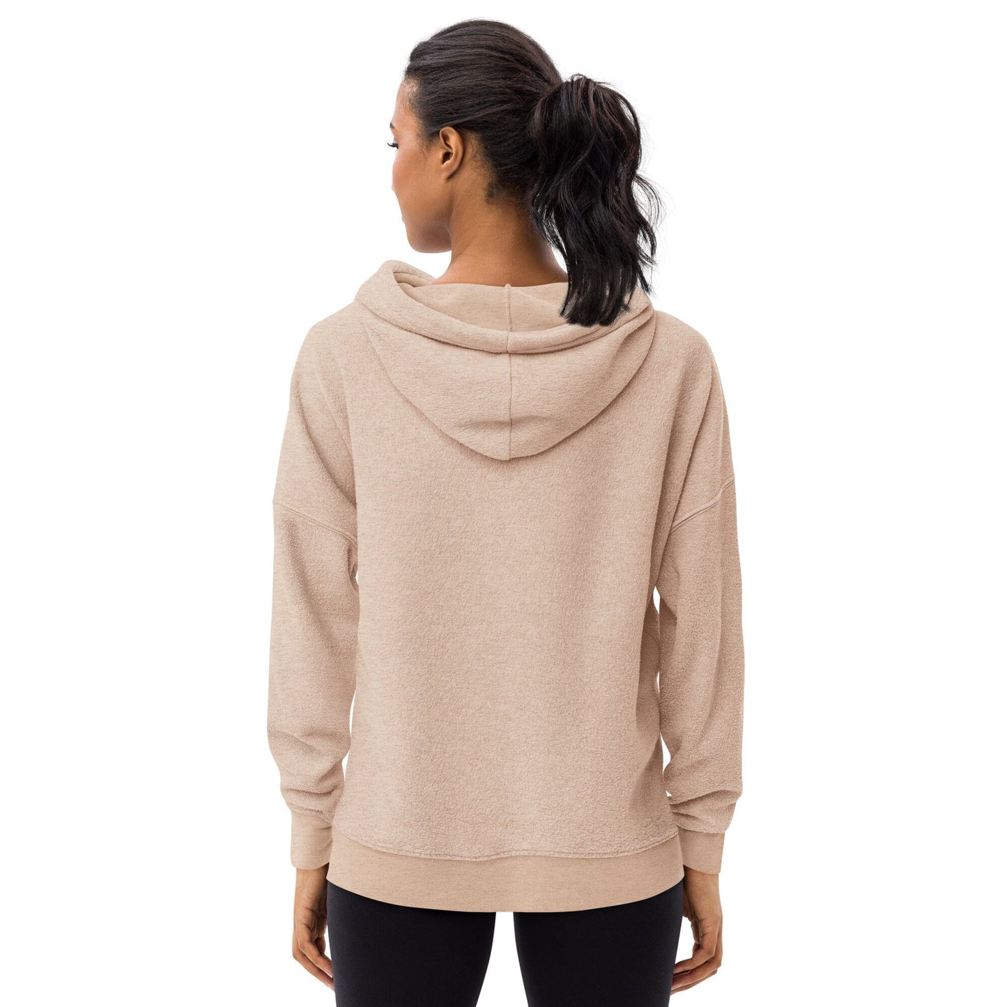 Plurthlings Embroidered Heart Eco-Sueded Fleece Hoodie PLURTHLINGS