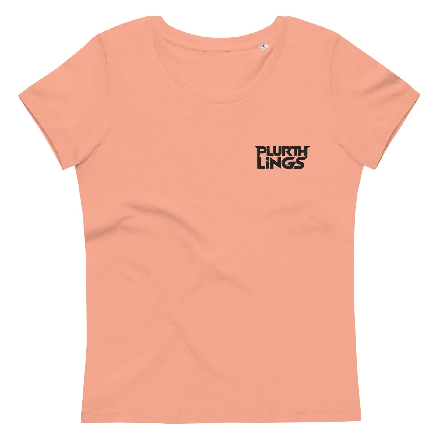 Plurthlings Embroidered Women's Fitted Eco Tee PLURTHLINGS