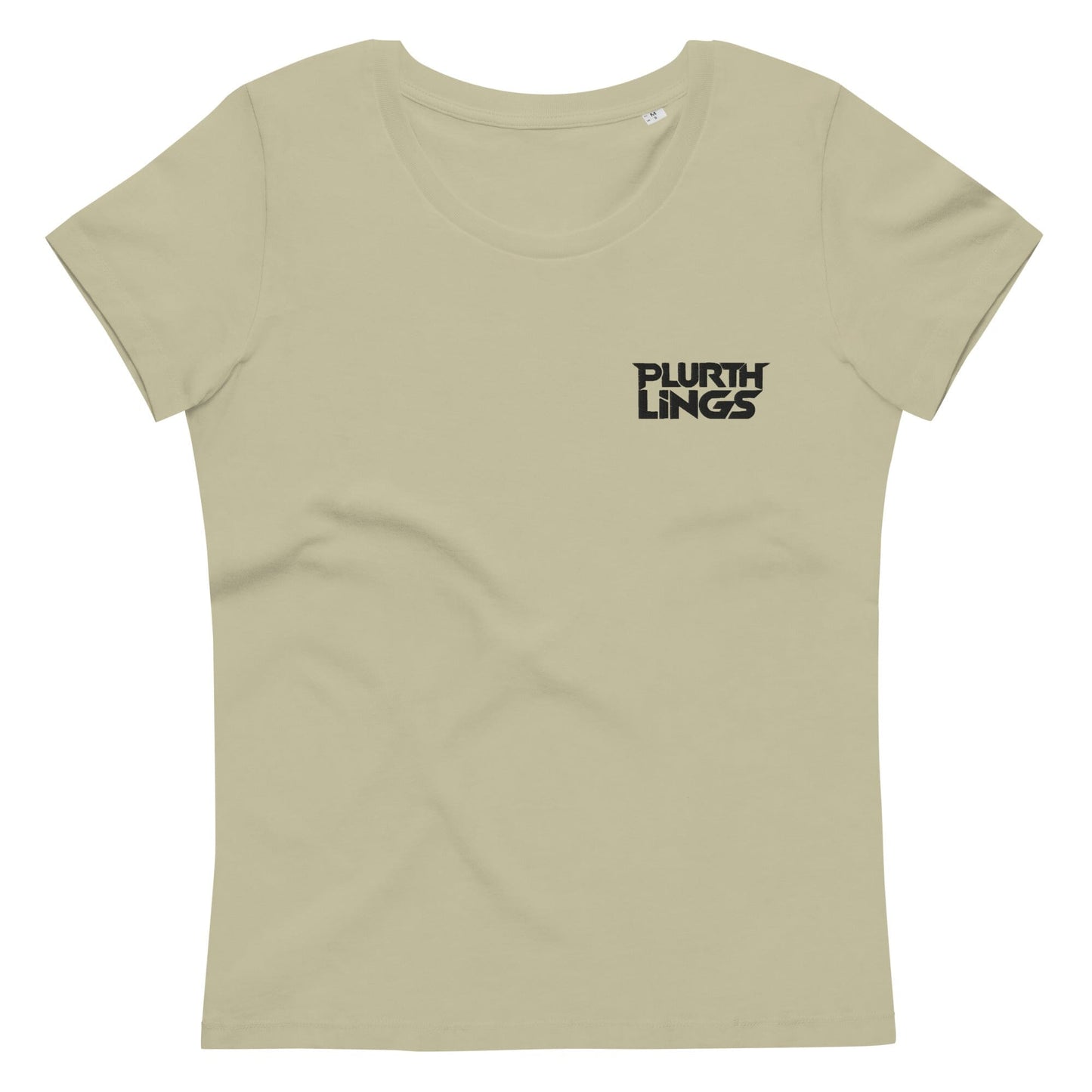 Plurthlings Embroidered Women's Fitted Eco Tee PLURTHLINGS