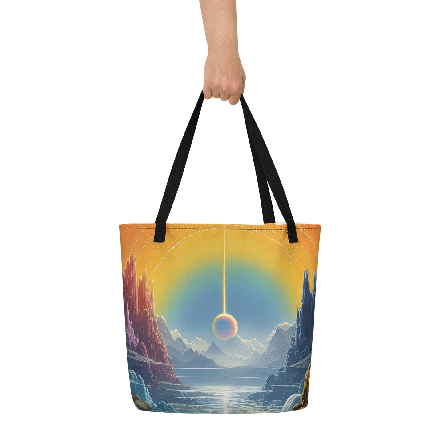 Rave Pop Frontier Large Tote Beach Bag PLURTHLINGS 