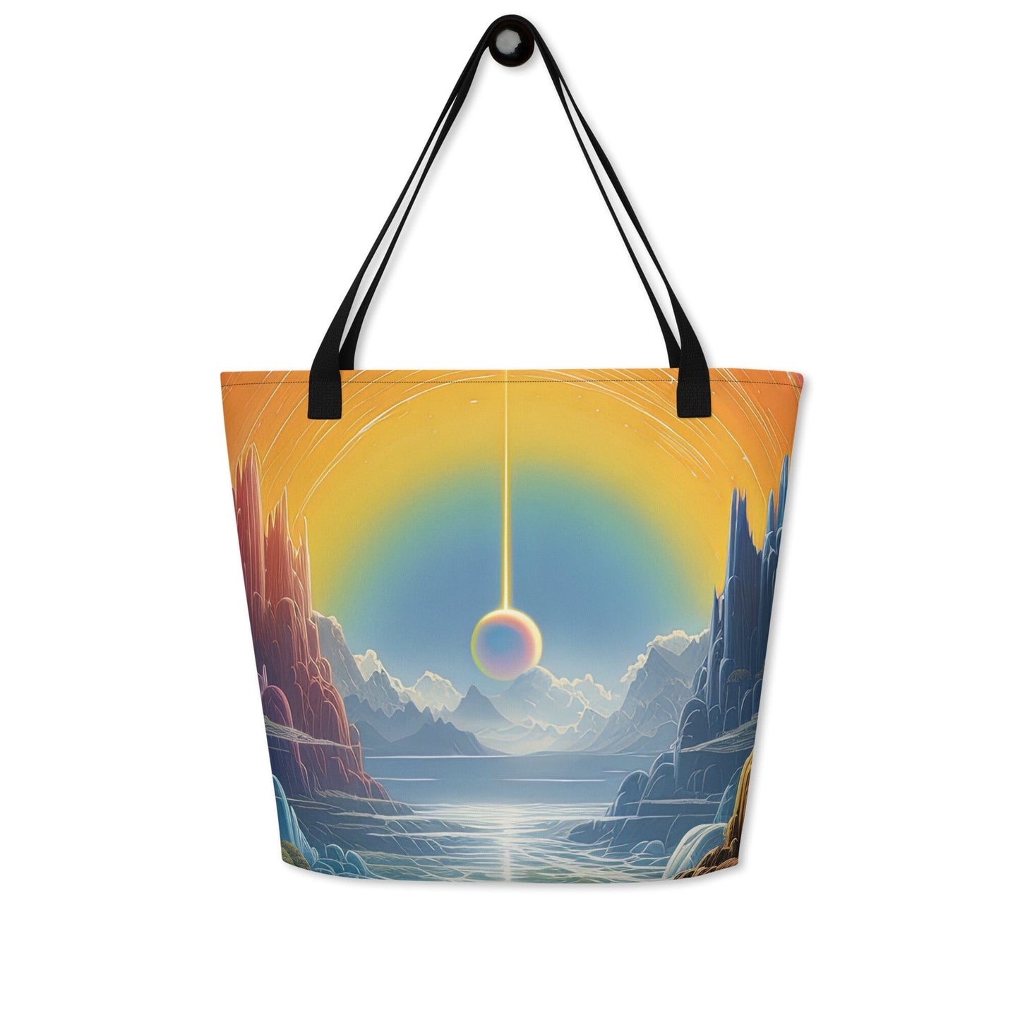 Rave Pop Frontier Large Tote Beach Bag PLURTHLINGS 