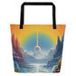 Rave Pop Frontier Large Tote Beach Bag PLURTHLINGS 