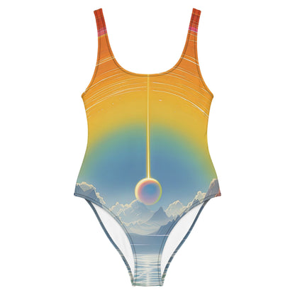 Rave Pop Frontier One-Piece Swimsuit PLURTHLINGS XS 