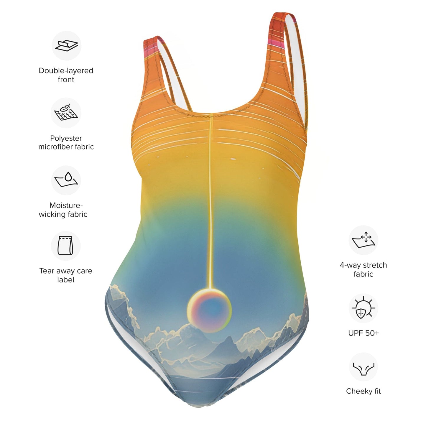 Rave Pop Frontier One-Piece Swimsuit PLURTHLINGS 