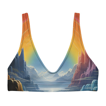 Rave Pop Frontier Padded Bikini Top PLURTHLINGS XS 