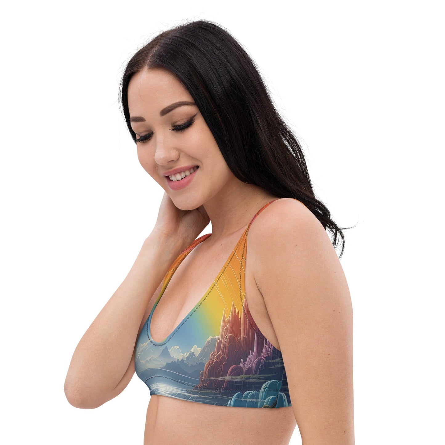 Rave Pop Frontier Padded Bikini Top PLURTHLINGS 