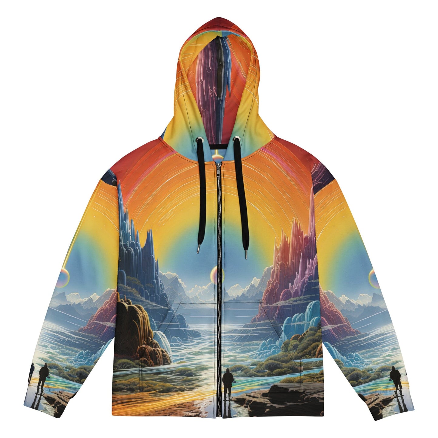 Rave Pop Frontier Zip Hoodie PLURTHLINGS 2XS 