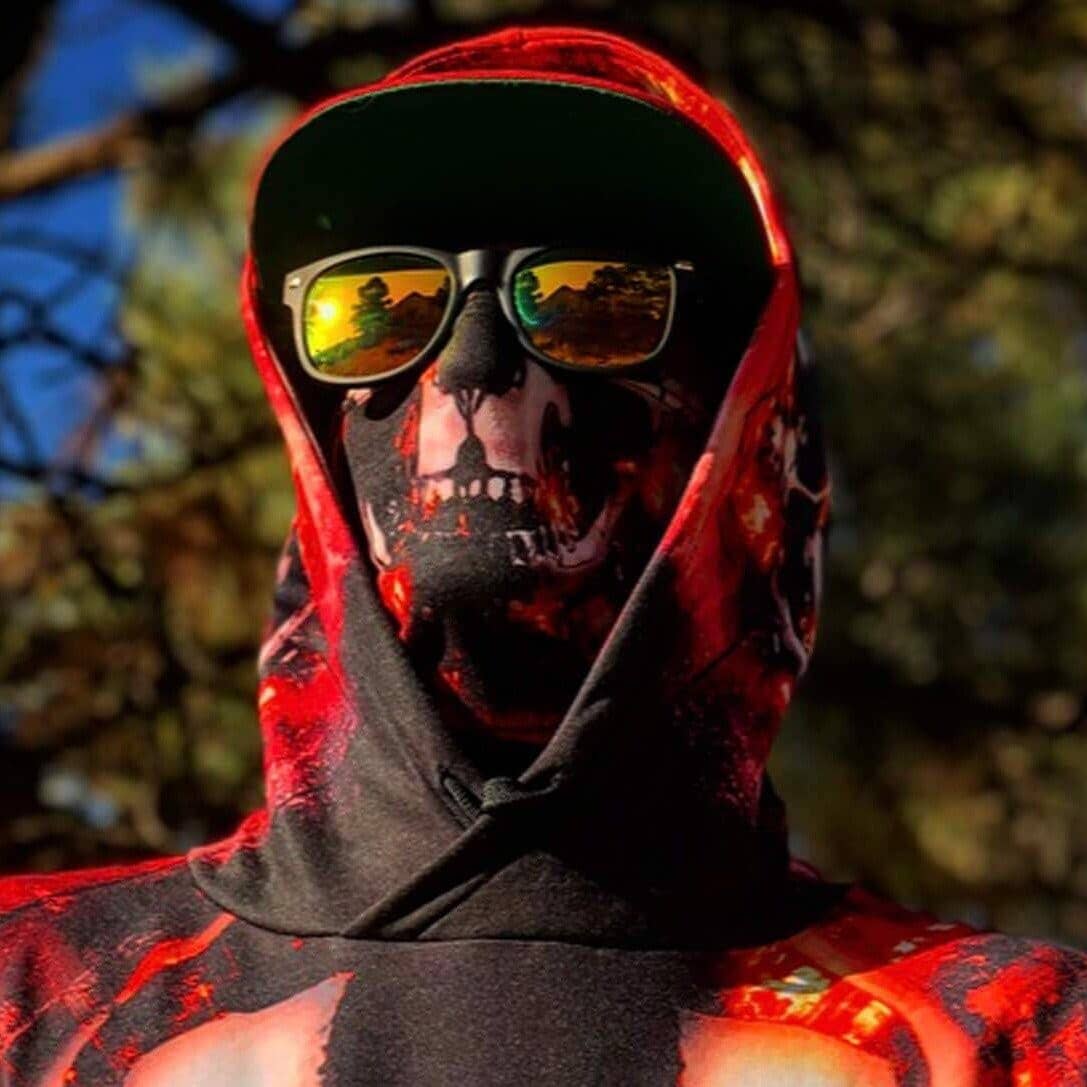 Dark Dominion Face Covering PLURTHLINGS Neck Gaiter 