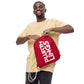 Plurthlings Organic Cotton Drawstring Festival Bag PLURTHLINGS Red 