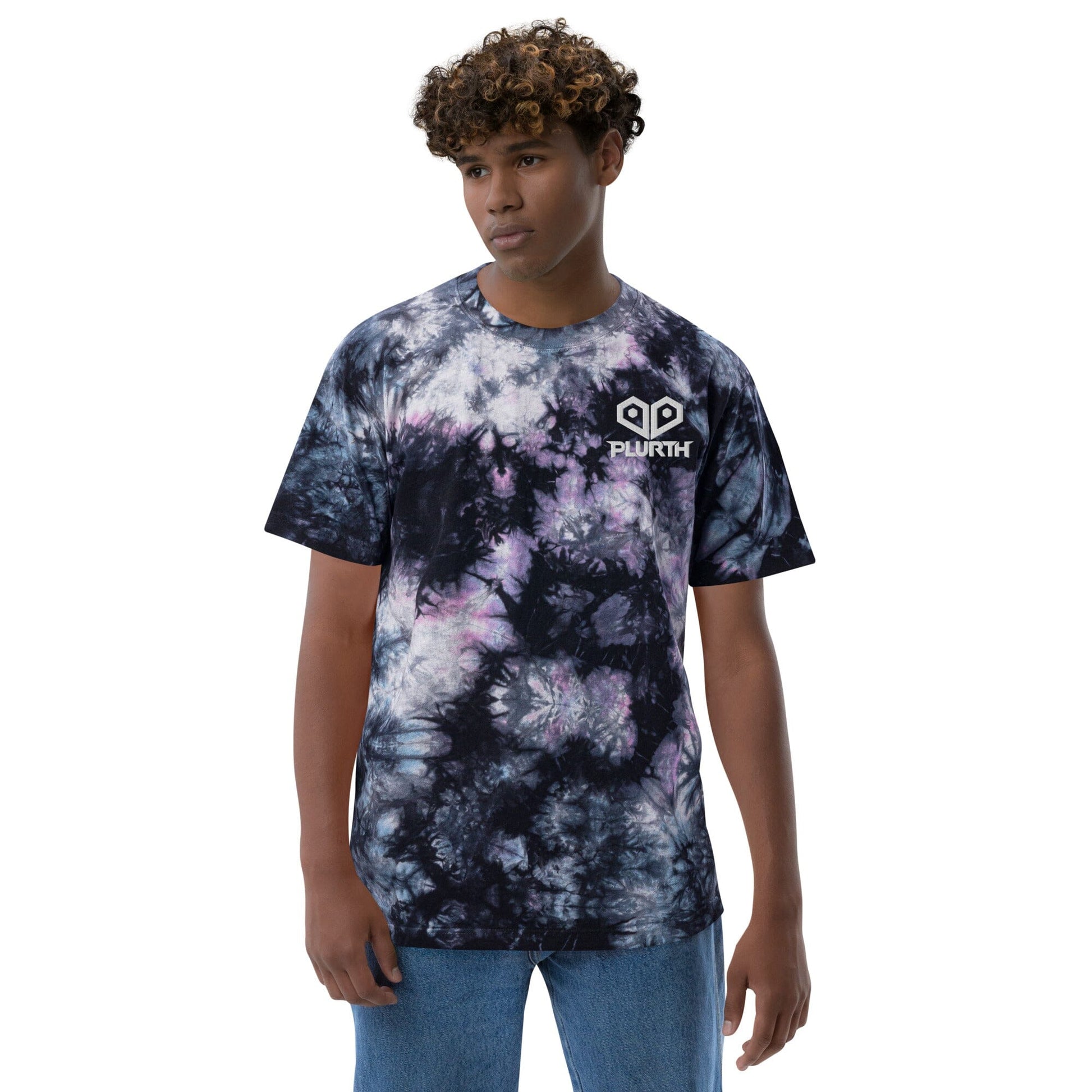 PLURTH Oversized Milky Way Tie-Dye T-Shirt PLURTHLINGS 