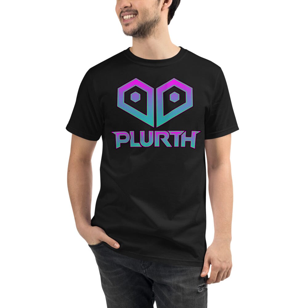 PLURTH Gradient Logo Organic T-Shirt PLURTHLINGS 