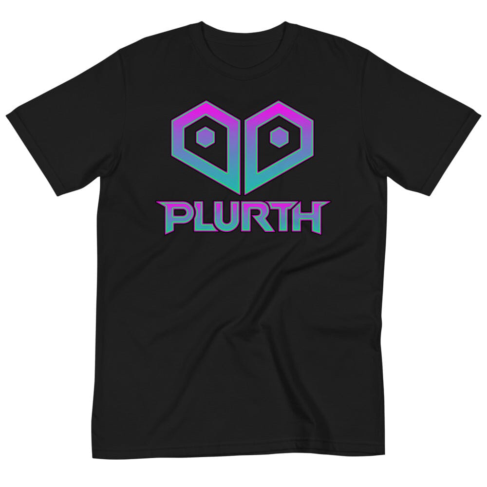 PLURTH Gradient Logo Organic T-Shirt PLURTHLINGS 