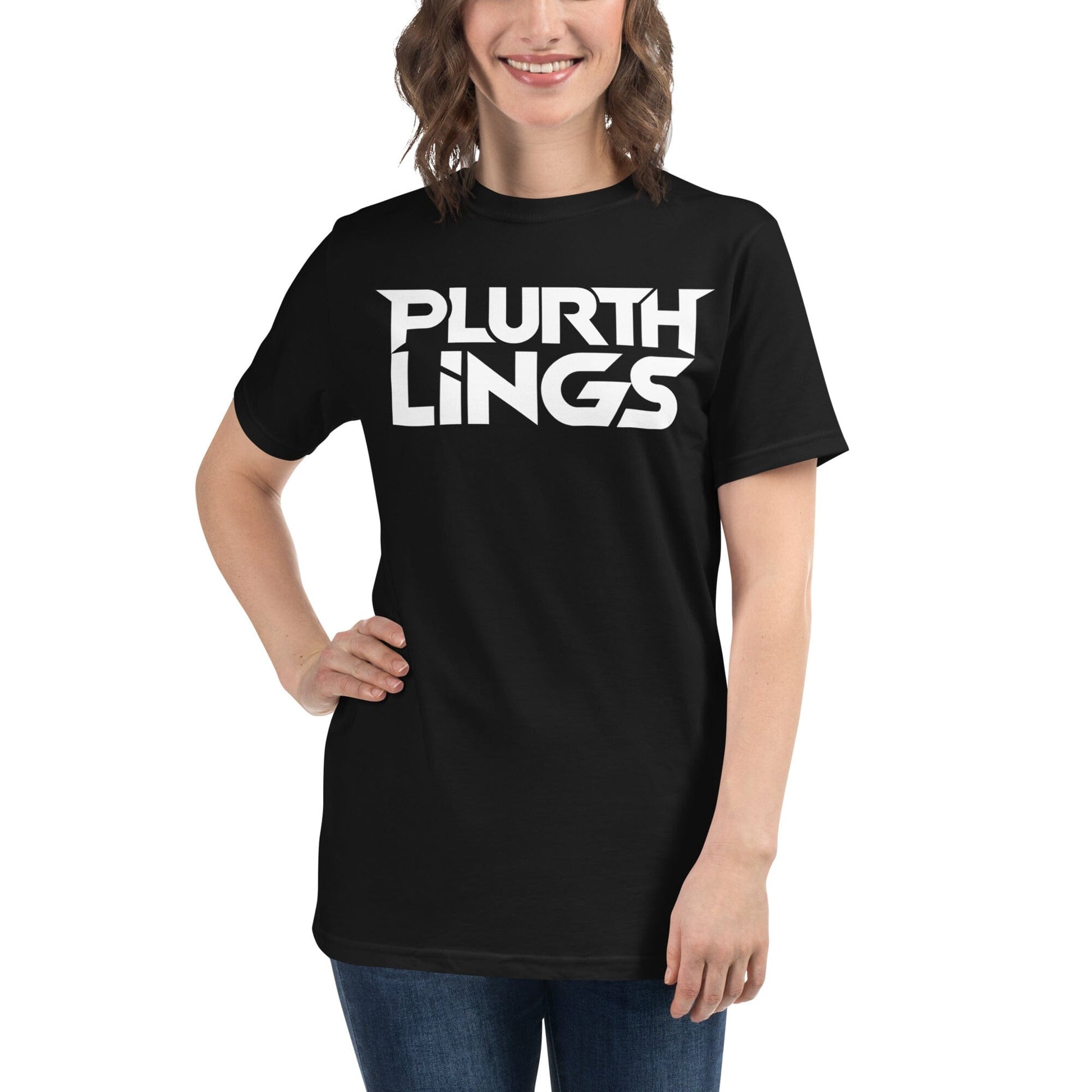 Plurthlings Organic Logo T-Shirt PLURTHLINGS Black S 