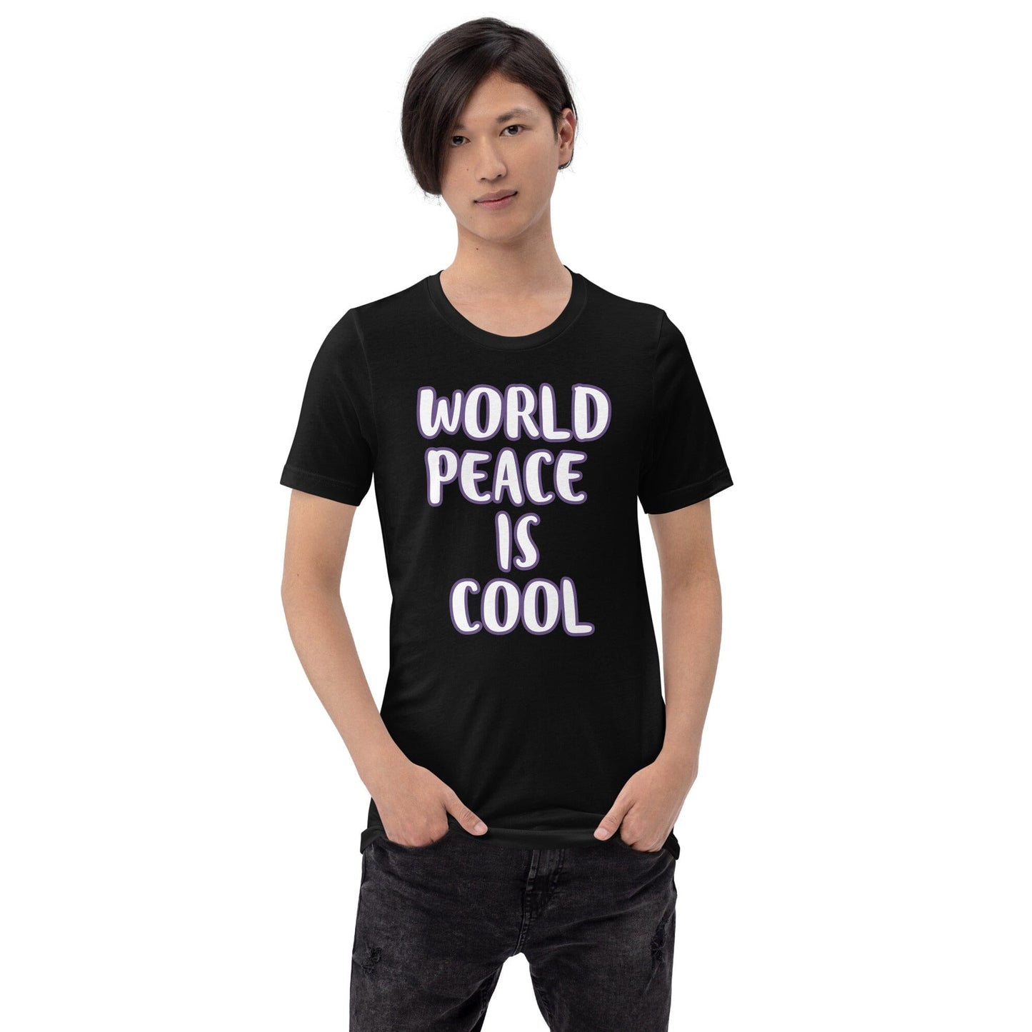 World Peace is Cool Unisex T-Shirt PLURTHLINGS 