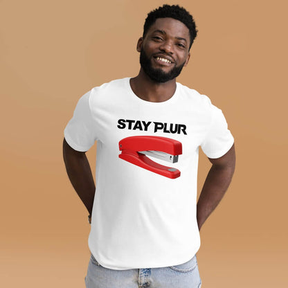 Stay PLUR T-Shirt PLURTHLINGS White XS 